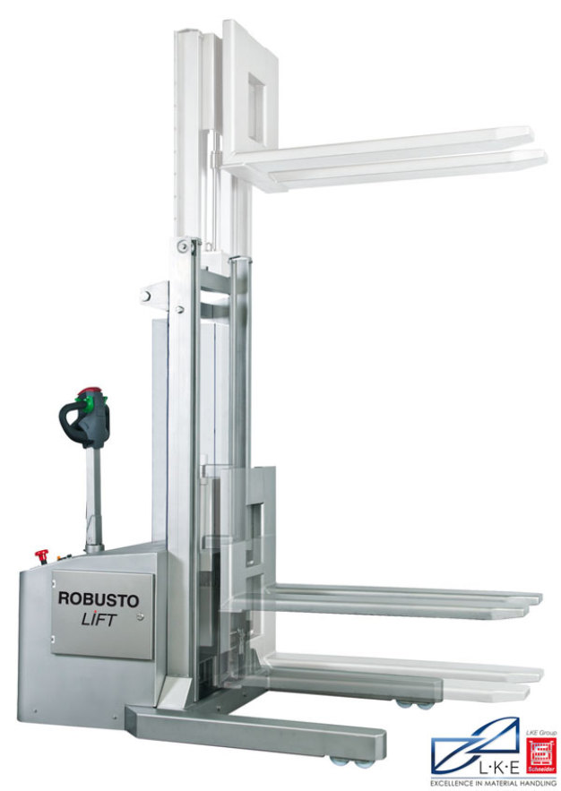 Breit einsetzbares Hebe- und Kippgerät durch modulares Anbau-System
