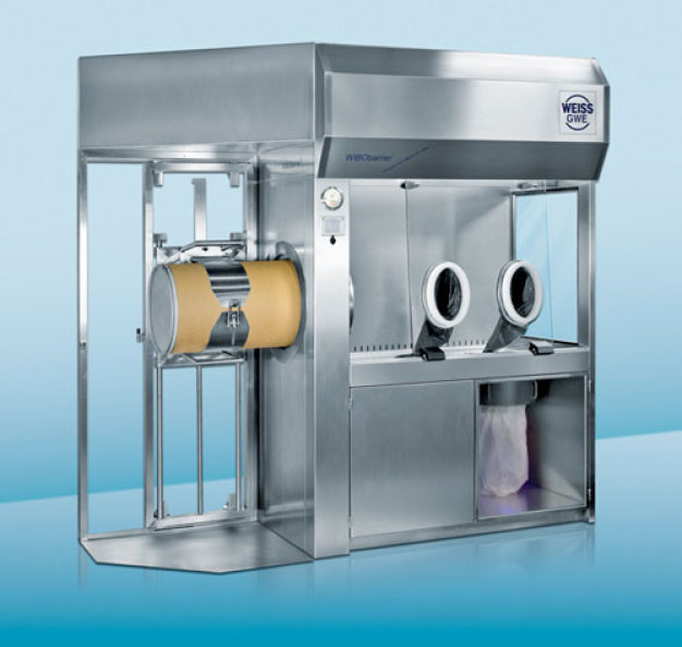 Sicheres Handling von Fiber Drums in der Wirkstoffproduktion 