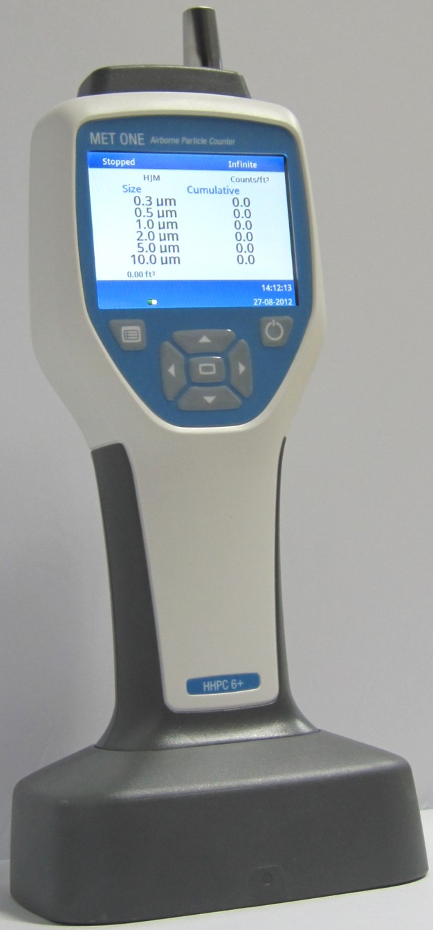 Einfach - Schnell - Sicher:  Der neue Handheld Partikelzähler HHPC+