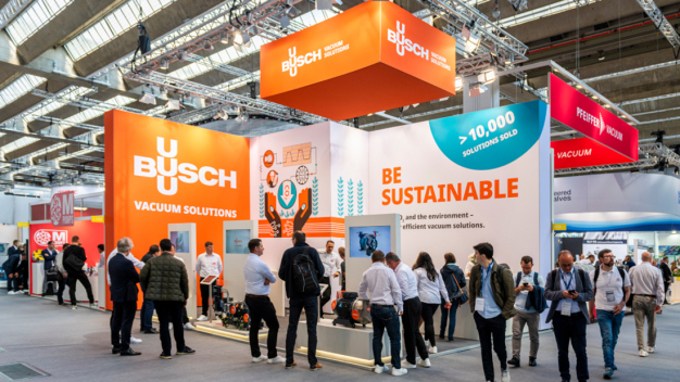 Achema 2024 Messestand Busch Vacuum Solutions Achema 2024 Messestand Busch Vacuum Solutions
