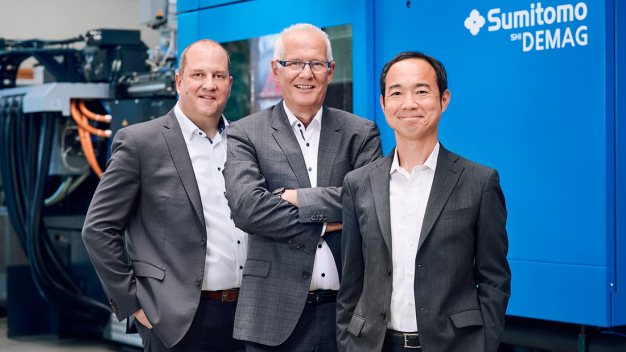 V.l.n.r.: Christian Maget (CFO), Gerd Liebig (CEO) und Takaaki Kaneko (COO) / From left to right: Christian Maget (CFO), Gerd Liebig (CEO) and Takaaki Kaneko (COO)