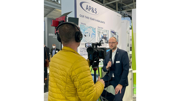 Manager Technical Sales Thomas Gebhardt im Interview zum Unternehmen AP&S und der Auszeichnung mit dem productronica award.