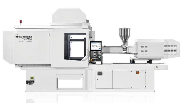 Vollautomatisierte und hocheffiziente Produktionszelle für medizintechnische Teile mit der vollelektrischen IntElect S Maschine. / Fully automated and highly efficient production cell for medical technical parts with the all-electric IntElect S machine.