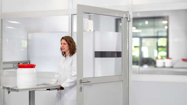 To securely separate work areas from other zones, item offers suitable passage doors. (Source: item)