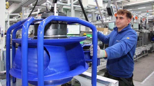 La fabrication de ventilateurs chez Ziehl-Abegg est encore plus développée à l'échelle mondiale que prévu. (Photo : Ziehl-Abegg)