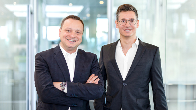 KRÜSS Managing Directors Gordon Peters (l.) und Florian Weser / KRÜSS Managing Directors Gordon Peters (l.) and Florian Weser