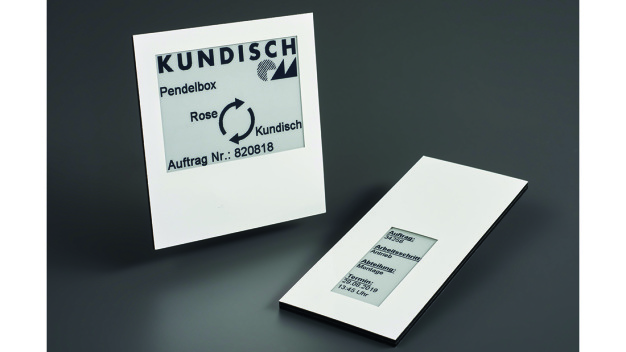 E-Paper mit NFC-Chip bieten vielfältige Einsatzmöglichkeiten in der Industrie.