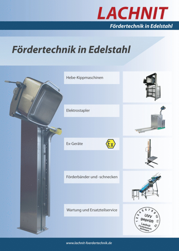 Das komplette Portfolio von Lachnit ist nun erstmals auch in übersichtlicher Katalogform verfügbar. (Bild: EAP Lachnit)