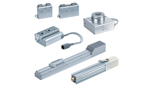 Antriebe mit batterielosem Absolut-Encoder der Serie LE von SMC erhöhen die Produktion durch schnelle Betriebswiederaufnahme dank Speicherung der Position bei Spannungsverlust und schonen durch den Verzicht auf Batterien die Umwelt.  (Foto: SMC Deutschland GmbH)
