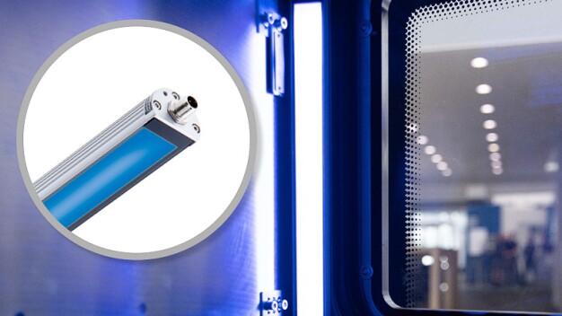 Beleuchten und kommunizieren: In der Metall-3D-Druckanlage GMP300 von GROB übernimmt die TUBELED_40 II RGB-W von LED2WORK neben der Bauraumbeleuchtung auch die visuelle Signalisierung von Prozesszuständen. 