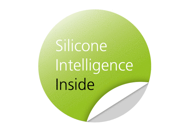 Logo der Kampagne: Silicone Intelligence Inside / Logo of the campaign: Silicone Intelligence Inside