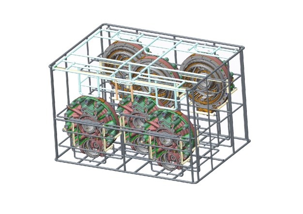 Damit das Reinigungsmedium und die Mechanik ihre Wirkung voll entfalten können, ist eine gute und allseitige Zugänglichkeit zum Bauteil unverzichtbar. (Abbildung: Metallform Wächter) / Good parts accessibility is achieved by the use of rounds and the avoidance of closed corners and edges. The open design also allows that the particles can be washed out of the basket quickly and effectively. (Image source: Metallform Wächter)