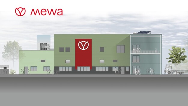 In direkter Nachbarschaft zu den vorhandenen Betriebsgebäuden baut Mewa eine zusätzliche Wäscherei für die Pflege von Reinraumtextilien. (Foto:Mewa) In direkter Nachbarschaft zu den vorhandenen Betriebsgebäuden baut Mewa eine zusätzliche Wäscherei für die Pflege von Reinraumtextilien. (Foto:Mewa)