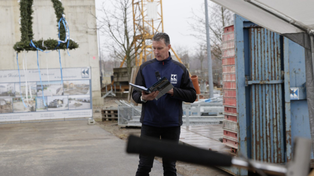 Der Richtspruch erfolgte durch die Firma Karl Köhler. © Fraunhofer IPMS