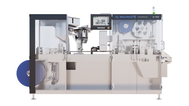 Blistermaschine N 760 von Romaco Noack / N 760 blister packaging machine by Romaco Noack Blistermaschine N 760 von Romaco Noack / N 760 blister packaging machine by Romaco Noack
