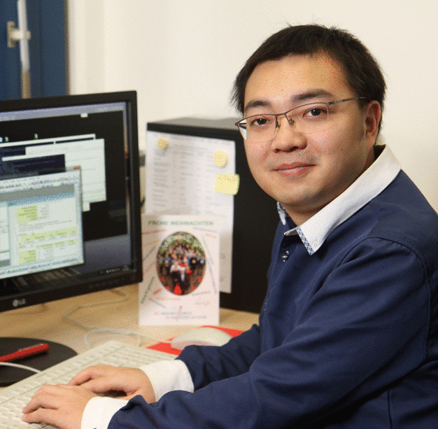 Doktorand Qi Wang, Erstautor der aktuellen Studie
Foto: TUK/Koziel
