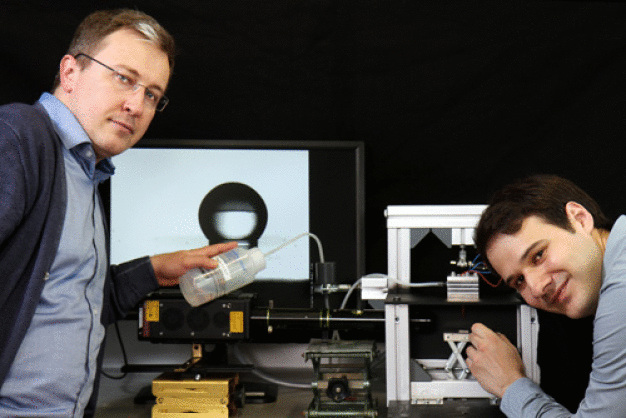 Zum Einsatz kommt dabei ein 3D-Hochgeschwindigkeitskamerasystem. (Foto: TUK/Thomas Koziel)