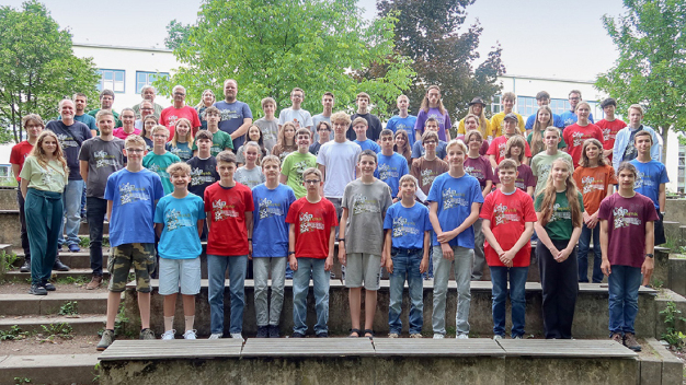Die Teilnehmenden der diesjährigen Finalrunde. © IHP 2025/Juliane Schlegel / The participants in this year's final round. © IHP 2025/Juliane Schlegel 