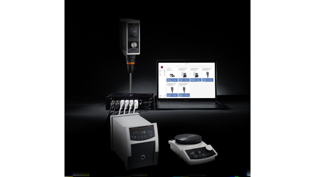 Das gewünschte Equipment wird einfach über die serielle Schnittstelle mit dem OSPIN-Gateway verbunden. So lassen sich bis zu sechs Laborgeräte parallel anschließen. (Quelle: Heidolph Instruments GmbH & Co. KG.)