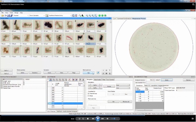 In einem sechsminütigen Video wird erklärt, wie die Software des Membrananalyse¬systems PAMAS FastPatch 2 GO bedient wird. Das Video kann unter dem Link https://www.pamas.de/particle-counters/products-by-name/pamas-fastpatch-2-go.html auf der Webseite der PAMAS GmbH eingesehen werden. / A demonstration video of six minutes provides an explanation of the software for the PAMAS FastPatch 2 GO filter membrane analysis system. The video can be viewed at this link https://www.pamas.de/particle-counters/products-by-name/pamas-fastpatch-2-go.html on the PAMAS website.