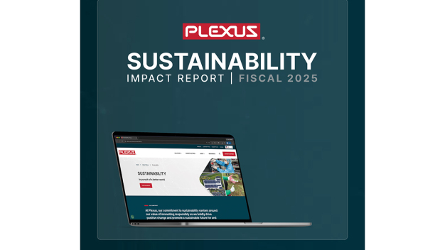 Fenntarthatósági jelentés 2025 (Forrás: Plexus Corp.)