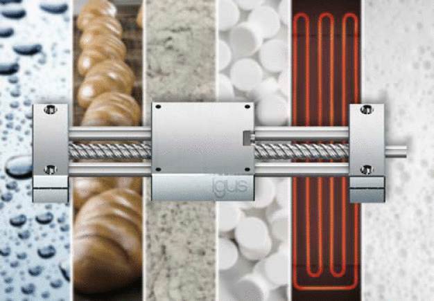 Bis auf die tribo-optimierten Gleitfolien komplett aus Edelstahl gefertigt und damit für eine Vielzahl von Anwendungsmöglichkeiten geeignet: Der neue Lineartisch drylin SHT-ES. (Quelle: igus GmbH)