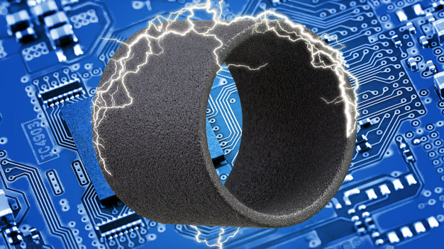 iglidur I8-ESD: Elektrostatisch ableitendes SLS-Material für langlebige und abriebfeste 3D-Druck Bauteile in der Elektronikindustrie. (Quelle: igus GmbH) iglidur I8-ESD: Elektrostatisch ableitendes SLS-Material für langlebige und abriebfeste 3D-Druck Bauteile in der Elektronikindustrie. (Quelle: igus GmbH)