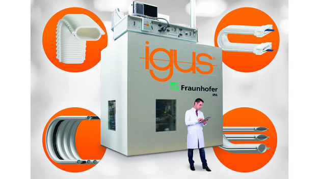 Das neue igus Reinraumlabor wurde vom Fraunhofer IPA für die schnelle Entwicklung partikelfreier motion plastics gebaut, die geeignet sind für Reinräume bis zur Luftreinheitsklasse 1 gemäß ISO 14644-1. (Quelle: igus GmbH)