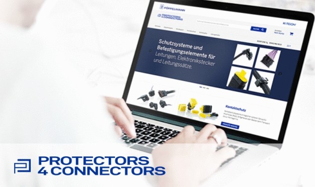 Protectors4Connectors: Der Webshop für das Pöppelmann K-TECH® Standardprogramm bietet High-Speed-Service für Kunststoff-Schutzsysteme.