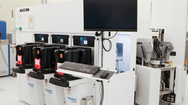 Polyteknische Anlage in der 300-mm-Reinraum des Fraunhofer IPMS. © Fraunhofer IPMS