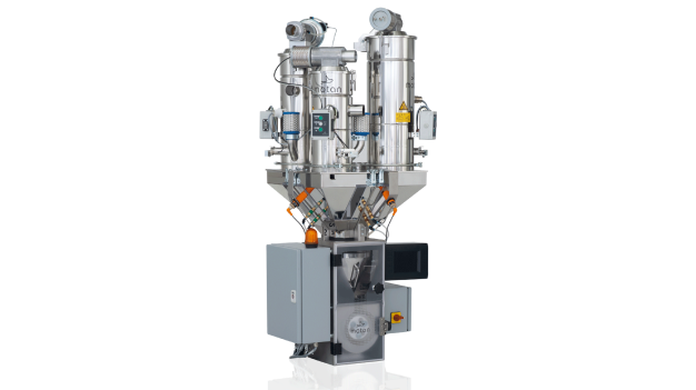 GRAVICOLOR 110 med – Die FDA-konforme Lösung für das Dosieren & Mischen von Kunststoffgranulat für die Medizin- und Pharmaindustrie. (motan Gruppe) / GRAVICOLOR 110 med – The FDA-compliant solution for dosing and mixing plastic granulate for the medical and pharmaceutical industry. (motan group) GRAVICOLOR 110 med – Die FDA-konforme Lösung für das Dosieren & Mischen von Kunststoffgranulat für die Medizin- und Pharmaindustrie. (motan Gruppe) / GRAVICOLOR 110 med – The FDA-compliant solution for dosing and mixing plastic granulate for the medical and pharmaceutical industry. (motan group)