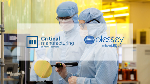 Innovative Fertigung bei Plessey unterstützt durch Critical Manufacturing MES. (Copyright: Critical Manufacturing Deutschland GmbH)