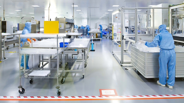 Production Cleanrooms: Sartorius Stedim Biotech Aubagne © Denis Caviglia Production Cleanrooms: Sartorius Stedim Biotech Aubagne © Denis Caviglia