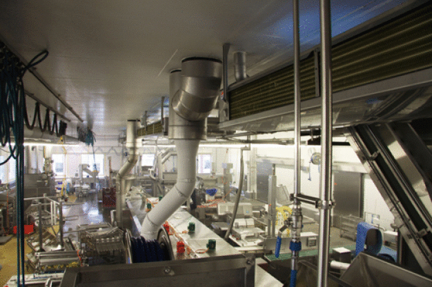 Im März 2018 wurden insgesamt 20 UVC-Module zur Oberflächenentkeimung installiert. Im November 2018 folgte ein Ausbau mit acht weiteren Einheiten. (Quelle: sterilAir AG) Im März 2018 wurden insgesamt 20 UVC-Module zur Oberflächenentkeimung installiert. Im November 2018 folgte ein Ausbau mit acht weiteren Einheiten. (Quelle: sterilAir AG)