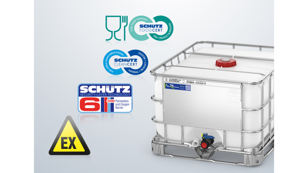 Die kompakte Verpackungslösung ist individuell konfigurierbar für unterschiedlichste Anwendungen – der neue Ecobulk MX 560. (Foto: SCHÜTZ)