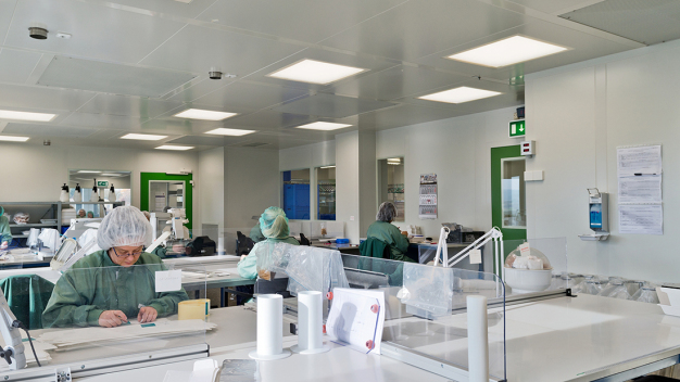Regiolux kann ein breites Produktspektrum energieeffizienter Lichtsysteme für viele Bereiche einbringen, u.a. für das Gesundheitswesen. (Foto: Frank Freihofer, Kitzingen, für Regiolux)
