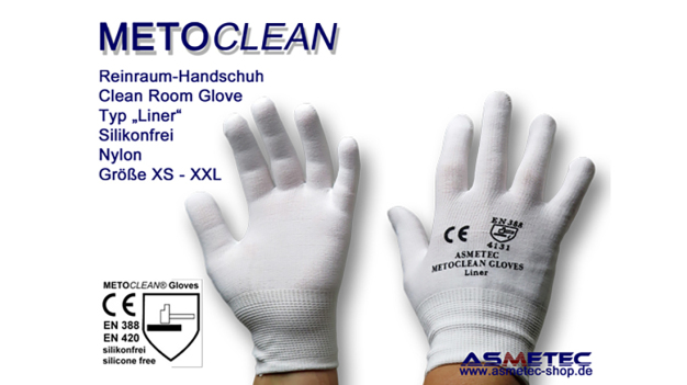 METOCLEAN Reinraumhandschuhe Liner (Bild: ASMETEC GmbH)