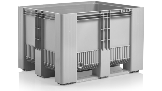 Extrem widerstandsfähig: Die Palettenbox SB3 von Craemer mit geschlossenen Wänden ist einstückig gespritzt. (Foto: Craemer Gruppe) / Extremely durable: Craemer's SB3 pallet box injection moulded in one piece, closed walls. (Photo: Craemer Group)