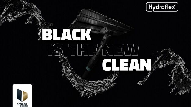 Kampagnen Key Visual für die PurMop BLACK® Performance Line von Hydroflex. (Copyright: sumner groh + compagnie)