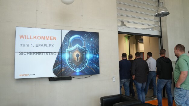 Sicherheitstag bei EFAFLEX Sicherheitstag bei EFAFLEX