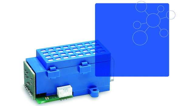 Die Kältemittelsensoren der BasicEVO-Reihe von smartGAS sind werksseitig auf 2.000 ppm für die Kältemittel und Treibhausgase R23 und R32 kalibriert. (Bild: smartGAS)