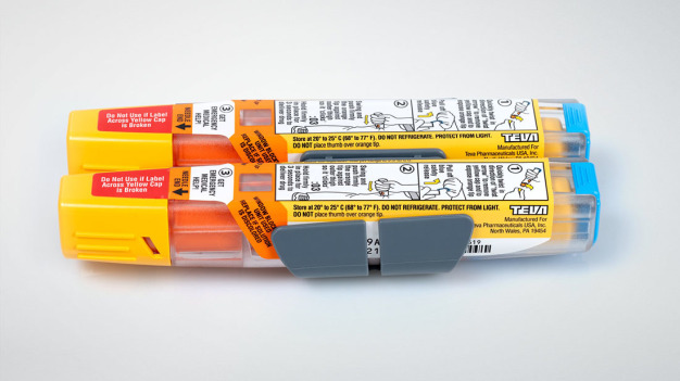 Das Autoinjector-Label für TEVA von Schreiner MediPharm, das besonders gegen Abrieb geschützt ist, wurde in der Kategorie 