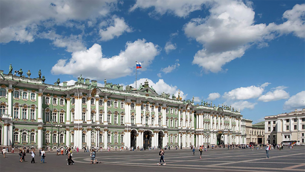 Das staatliche Eremitage-Museum in Sankt Petersburg. (Bild: Camfil)