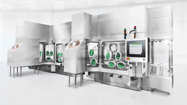The core of the innovative manufacturing process of the Stevanato Group is Syntegon's isolator technology, based on the proven MLD platform. © Syntegon