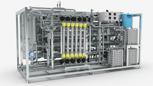 In der Pharmaindustrie spielt gereinigtes Wasser (PW) eine zentrale Rolle – sowohl als Reinigungsmedium als auch als Ausgangsstoff für die Herstellung weiterer Wasserqualitätsstufen. / Purified water (PW) plays a central role in the pharmaceutical industry, both for cleaning and as a basis to produce further water quality levels.