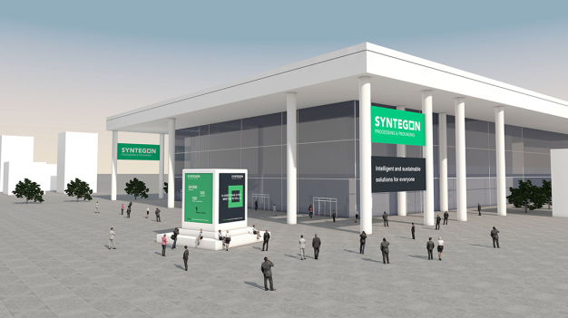 Syntegon Technology bringt seinen interpack-Stand ins Netz. / Syntegon Technology launches its interpack booth online.