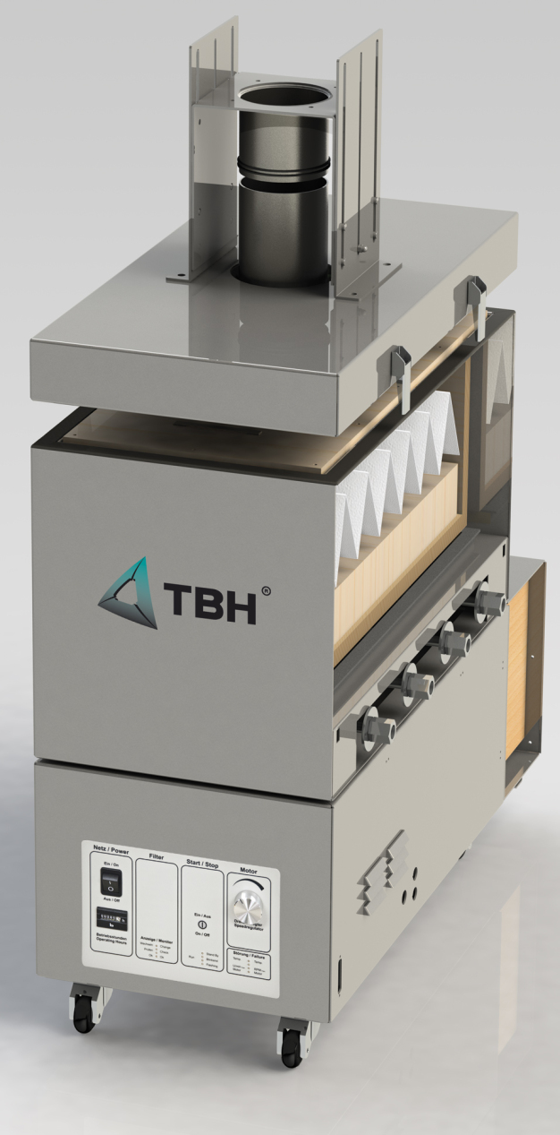 Absauganlage CR-LN 265 mit modularem Filtersystem