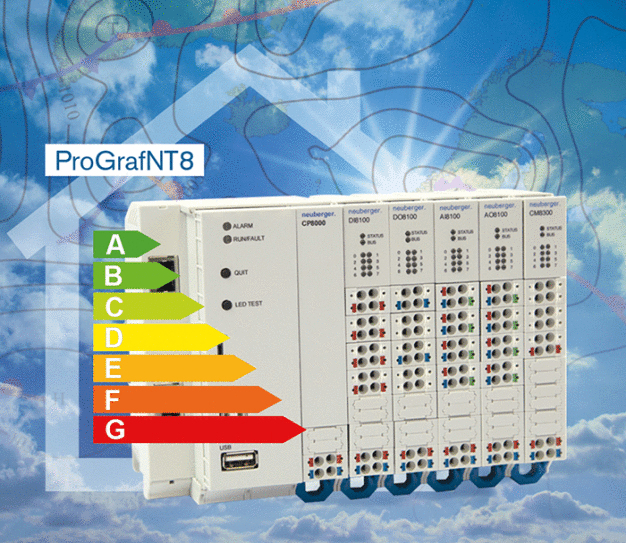 Das neue Raumautomationssystem, effiziente Energiemanagementsysteme sowie Neuerungen im Gebäudeleit- und Managementsystem ProGrafNT8 stehen bei Neuberger im Fokus der Messe.