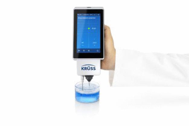 Bubble Pressure Tensiometer – BPT Mobile for quality control of industrial baths containing cleaning or wetting agents.