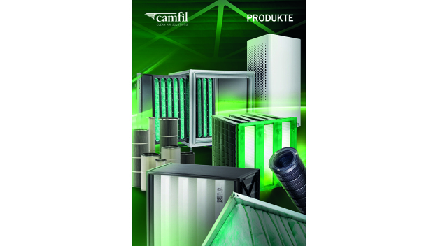 Das neue Camfil Filterhandbuch: über 200 Seiten Programm für Luftfiltersysteme und Reinraumtechnik. (Bild: Camfil)